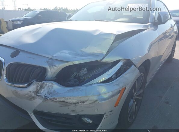 WBA2J1C50JVD09197 2018 BMW 2 SERIES Серебряный Вид спереди