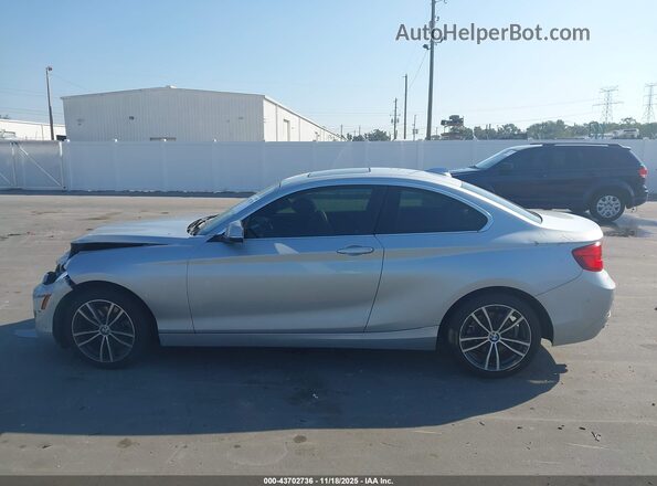 WBA2J1C50JVD09197 2018 BMW 2 SERIES Серебряный Вид задней части салона