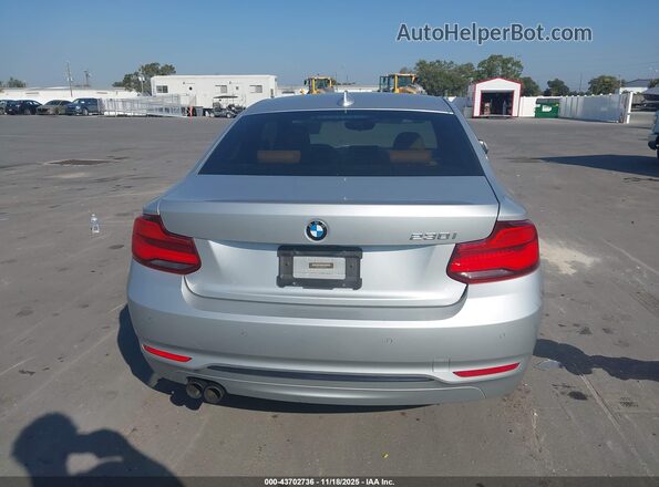 WBA2J1C50JVD09197 2018 BMW 2 SERIES Серебряный 