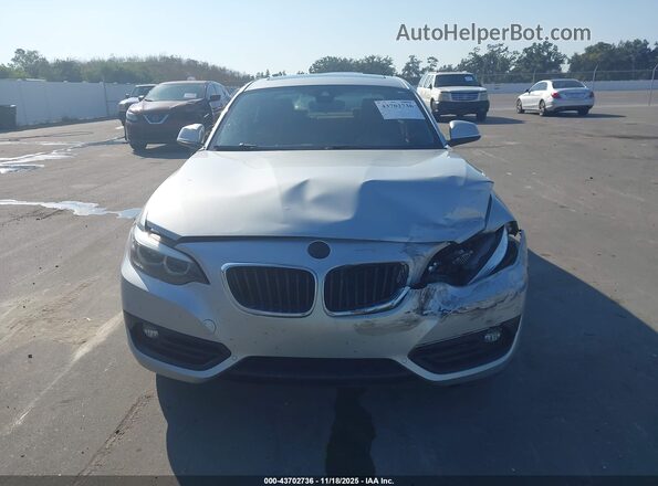 WBA2J1C50JVD09197 2018 BMW 2 SERIES Серебряный Вид панели приборов