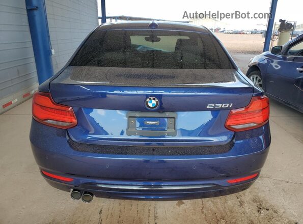 WBA2J1C52KVD10157 2019 BMW 2 SERIES Blue Widok z tyłu
