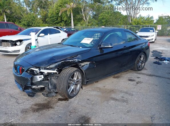 WBA2J1C56JVD09852 2018 BMW 2 SERIES Черный Передняя левая четверть