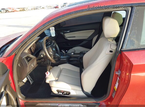 WBA2J1C5XJVD09563 2018 BMW 2 SERIES Оранжевый Вид наклейки с VIN-кодом