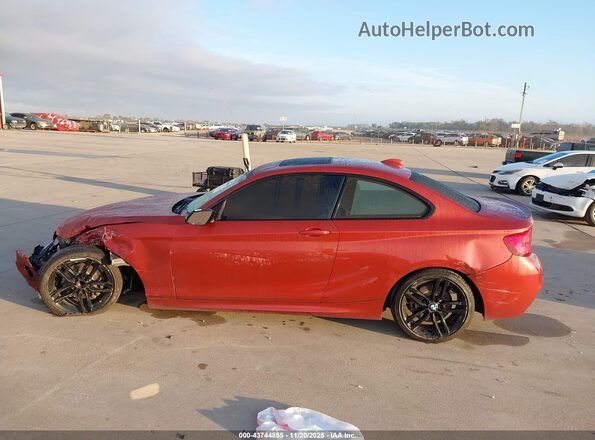 WBA2J1C5XJVD09563 2018 BMW 2 SERIES Оранжевый Панорамный вид салона 360°