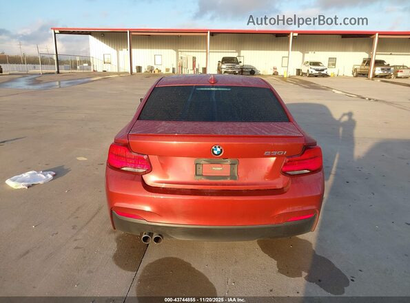 WBA2J1C5XJVD09563 2018 BMW 2 SERIES Оранжевый 
