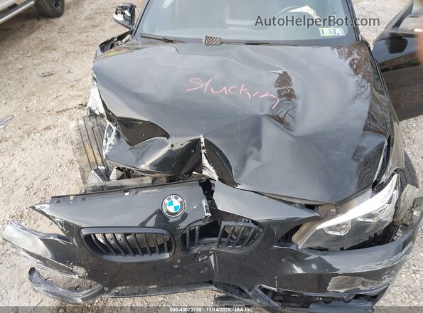 WBA2J3C0XL7F70327 2020 BMW 2 SERIES Black Вид ззаду