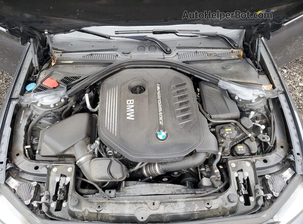 WBA2J7C56JVD60738 2018 BMW M2 Charcoal Rear interior view