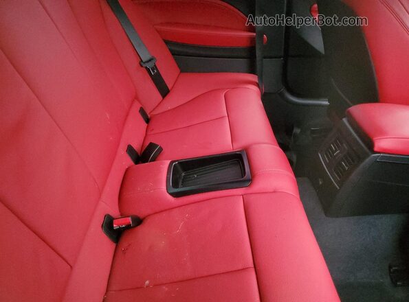 WBA2J7C56JVD60738 2018 BMW M2 Charcoal Rear seats view