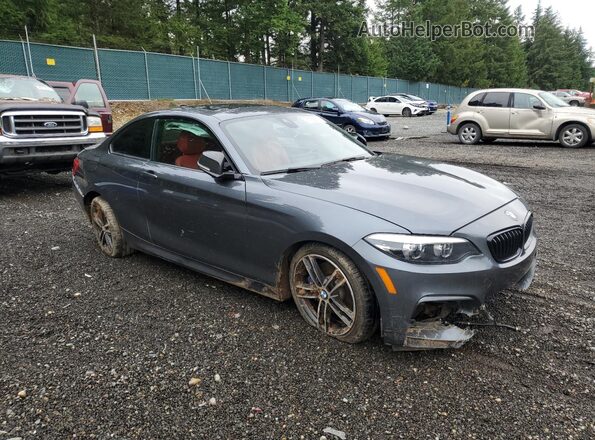 WBA2J7C56JVD60738 2018 BMW M2 Charcoal Front right