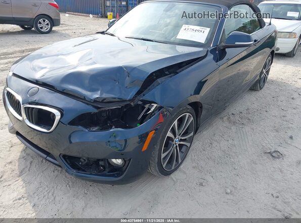 WBA2K9C37H7A26546 2017 BMW 2 SERIES Blue წინა ხედი