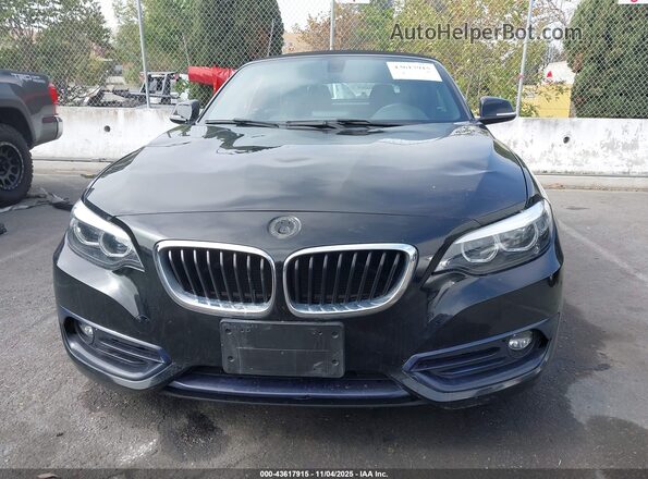 WBA2M7C52JVA97431 2018 BMW 2 SERIES Black Rear interior view