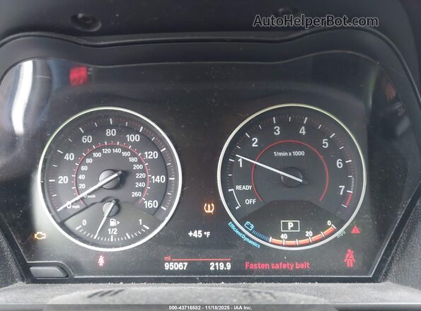 WBA2M9C3XHV717556 2017 BMW 2 SERIES Blue უკანა სავარძლების ხედი