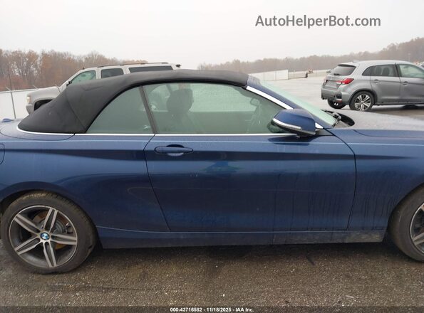 WBA2M9C3XHV717556 2017 BMW 2 SERIES Blue სალონის 360-გრადუსიანი ხედი