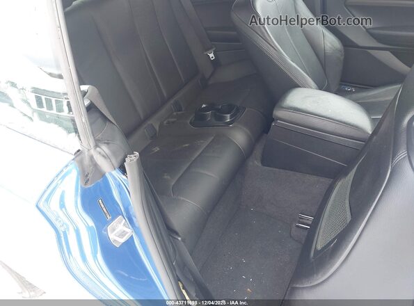 WBA2M9C56HV717359 2017 BMW 2 SERIES Blue Vista de la etiqueta del VIN