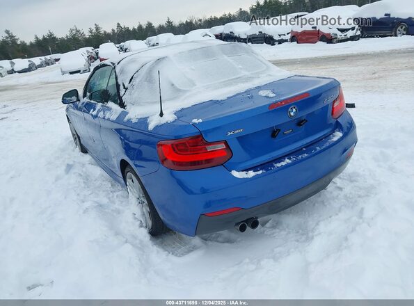 WBA2M9C56HV717359 2017 BMW 2 SERIES Blue Trasero izquierdo