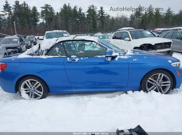 WBA2M9C56HV717359 2017 BMW 2 SERIES Blue Vista interior de 360 grados