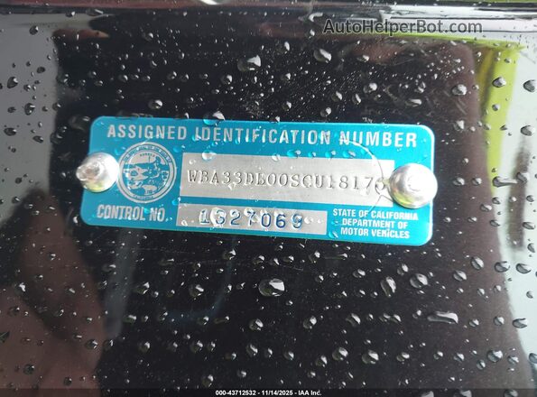 WBA33DB00SCU18176 2025 BMW 7 SERIES Black 