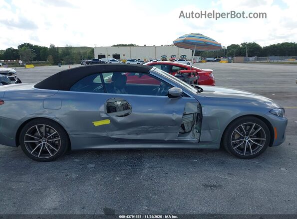 WBA33DB02SCT15972 2025 BMW 4 SERIES Gray Widok wnętrza z tyłu