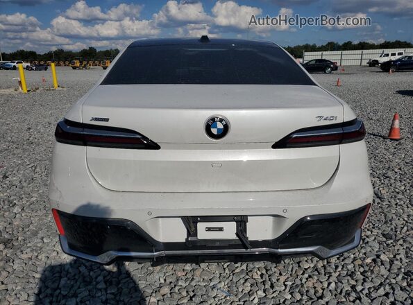 WBA33EH02RCS76226 2024 BMW 7 SERIES White Rear view