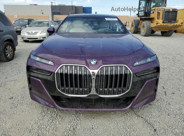 WBA33EJ04RCR42772 2024 BMW 7 SERIES Фиолетовый Вид спереди