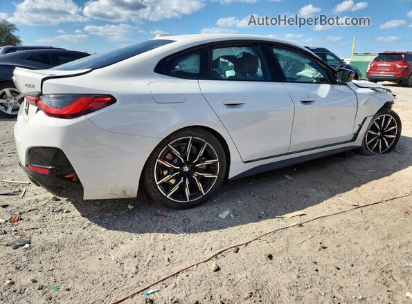 WBA33FB03SFU70878 2025 BMW 4 SERIES White Trasero derecho