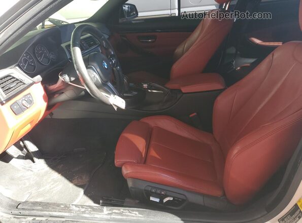 WBA3N7C55GK227971 2016 BMW 4 SERIES White Вид салону спереду