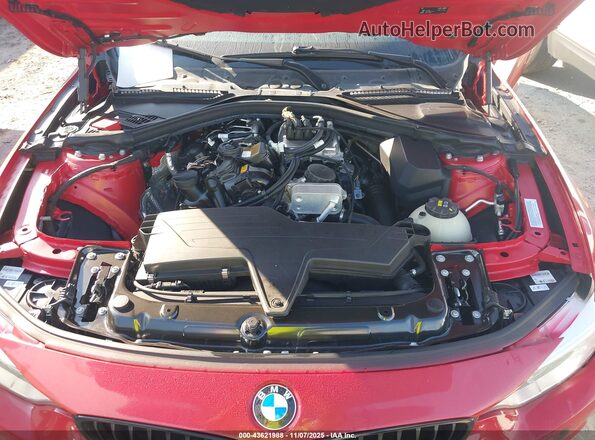 WBA3N7C57GK226949 2016 BMW 4 SERIES Red Vista trasera