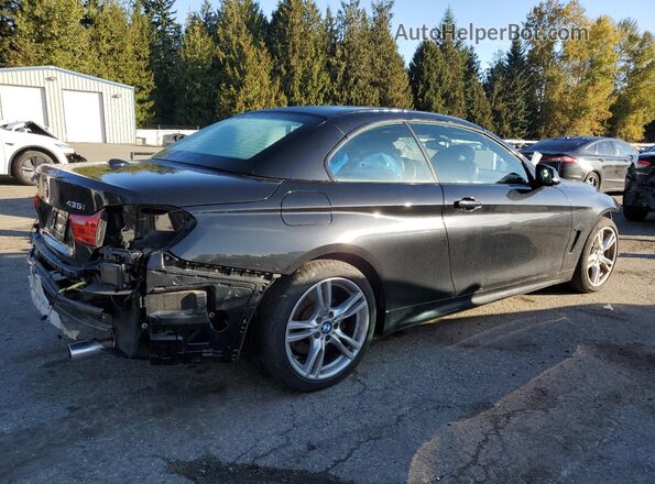WBA3T7C59G5A37579 2016 BMW 4 SERIES Black Задня права чверть