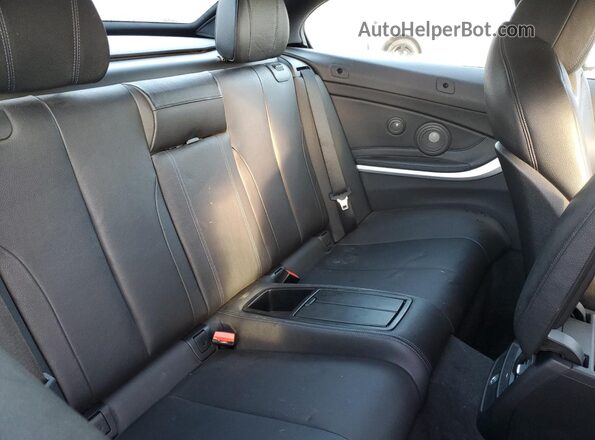 WBA3T7C59G5A37579 2016 BMW 4 SERIES Black Вид задніх сидінь