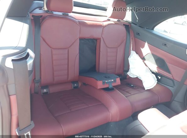 WBA43AT00NCH76113 2022 BMW 4 SERIES White VIN კოდის სტიკერის ხედი
