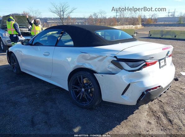 WBA43AT00NCH76113 2022 BMW 4 SERIES White უკანა მარცხენა