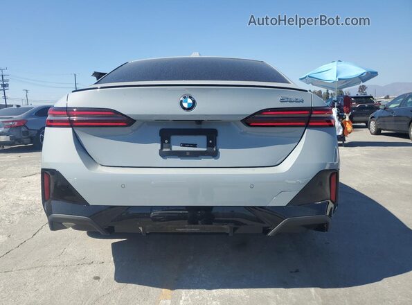 WBA43FJ06TCV80686 2026 BMW 5 SERIES Gray Rear view
