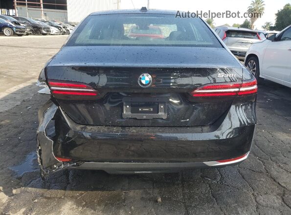 WBA43FJ0XSCT84507 2025 BMW 5 SERIES Black Вид ззаду