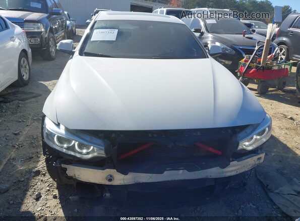 WBA4A9C59GG508248 2016 BMW 4 SERIES White Widok zestawu wskaźników