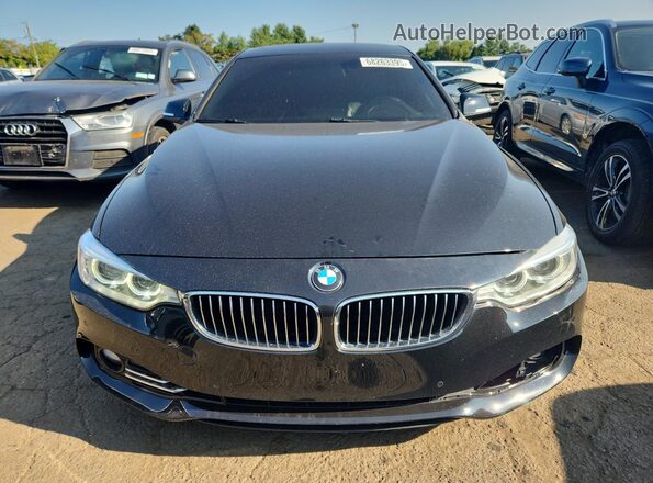 WBA4F7C33HG788335 2017 BMW 4 SERIES Black Widok z przodu