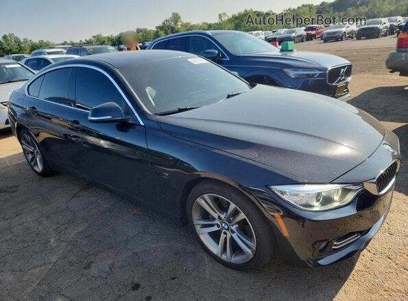 WBA4F7C33HG788335 2017 BMW 4 SERIES Black Przód prawy