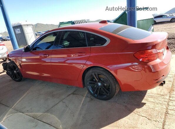 WBA4F7C34HG788893 2017 BMW 4 SERIES Red უკანა მარცხენა