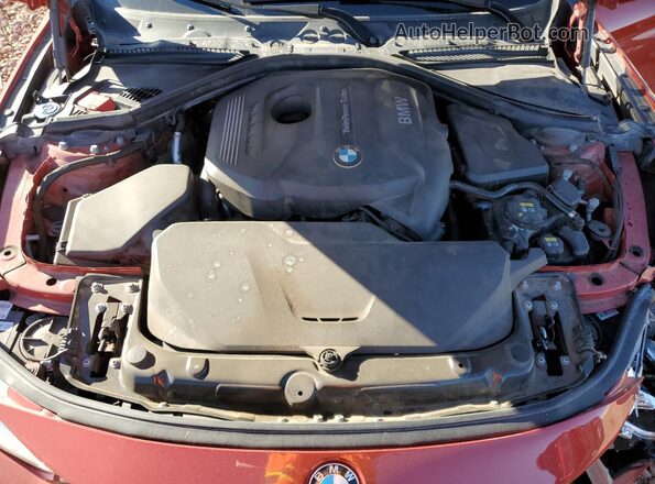 WBA4F7C34HG788893 2017 BMW 4 SERIES Red უკანა სალონის ხედი