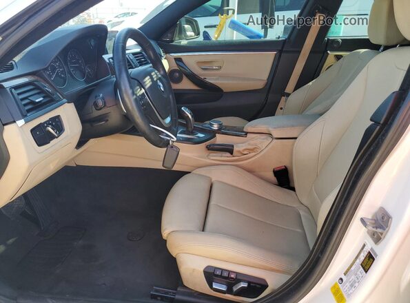 WBA4F7C39HG788095 2017 BMW 4 SERIES White წინა სალონის ხედი