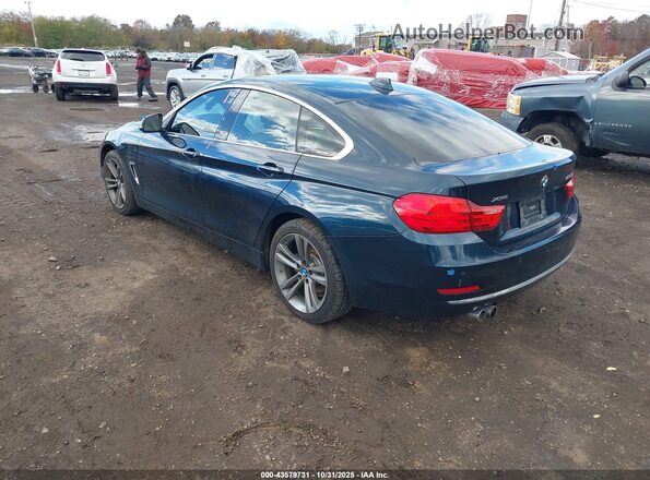 WBA4F9C39HG813105 2017 BMW 4 SERIES Dark Blue Rear left