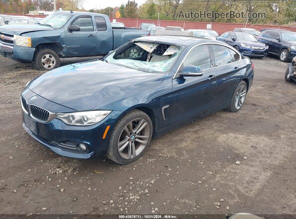 WBA4F9C39HG813105 2017 BMW 4 SERIES Dark Blue Front left