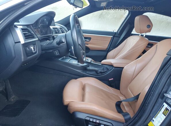 WBA4J1C0XLBU67965 2020 BMW 4 SERIES Угольный Вид салона спереди