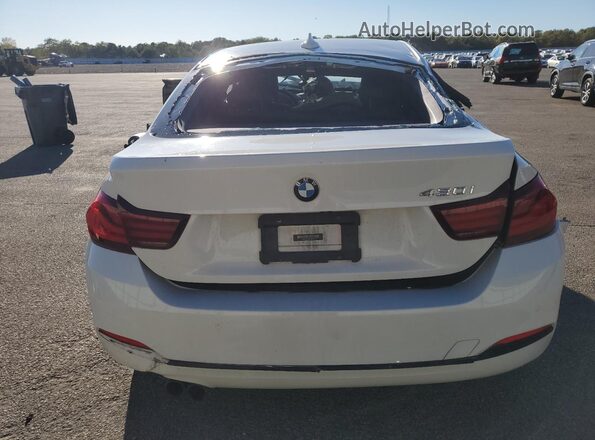 WBA4J1C0XLCE50371 2020 BMW 4 SERIES White Rear view