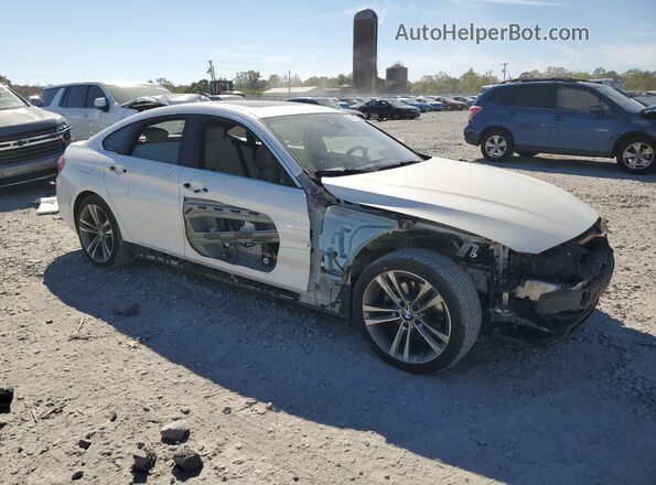 WBA4J1C5XJBG79082 2018 BMW 4 SERIES Белый Передняя правая четверть