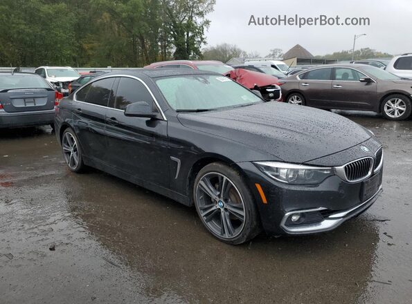 WBA4J3C06LBL11482 2020 BMW 4 SERIES Черный Передняя правая четверть