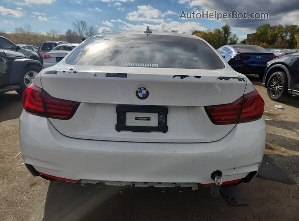 WBA4J3C07LCD22990 2020 BMW 4 SERIES White უკანა ხედი