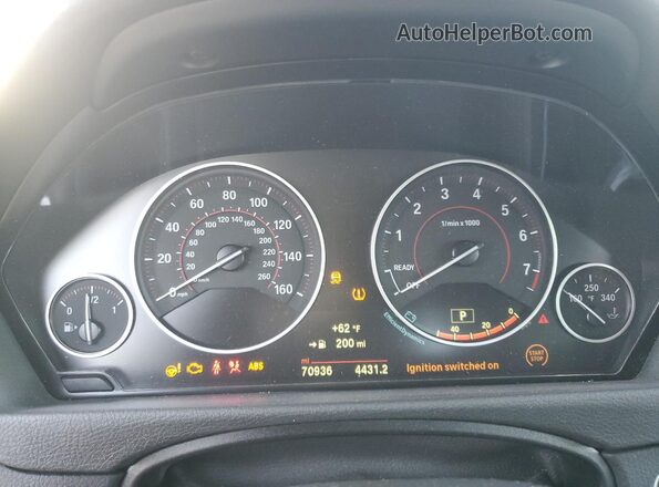 WBA4J3C52KBL09027 2019 BMW 4 SERIES Black ხელსაწყოთა პანელის ხედი