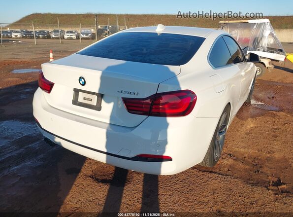 WBA4W3C03LAG91584 2020 BMW 4 SERIES Белый Задняя правая четверть