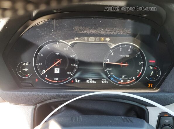 WBA4Z1C07L5R50045 2020 BMW 4 SERIES Gray Սարքավորումների վահանակի տեսք
