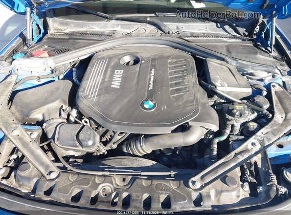 WBA4Z5C0XL5R41184 2020 BMW 4 SERIES Blue Widok z tyłu